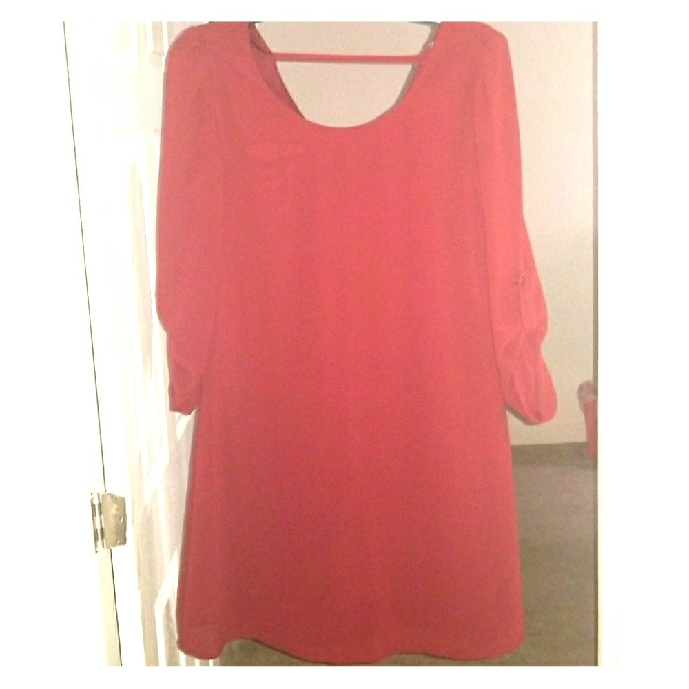 Burgundy Fall Dress